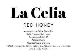 La Celia red honey #blackRibbon
